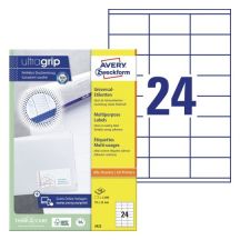 Avery 3422 Self-Adhesive Labels Rectangle Permanent White 2400 pcs.