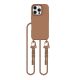 2. Tech-Protect MagNecklace MagSafe iPhone 16 Pro Case - Brown