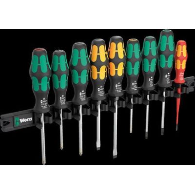 2. Kraftform screwdriver set on magnetic strip 9650