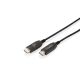 12. HDMI 2.1 Ultra High Speed 8K60Hz UHD Hybrid Connection Cable HDMI A/HDMI AM/M Black 20m