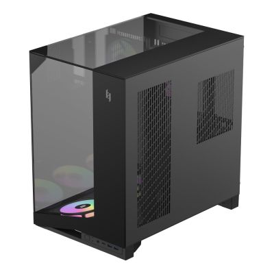 11. GameMax NEX C56 VC BK Midi Tower Computer Security & Mounts Black