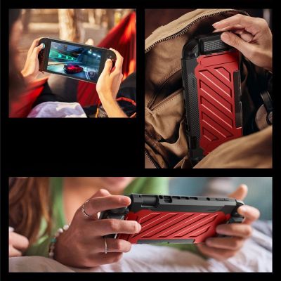 2. Supcase Unicorn Beetle Pro Case for Nintendo Switch 2 - Red and Black