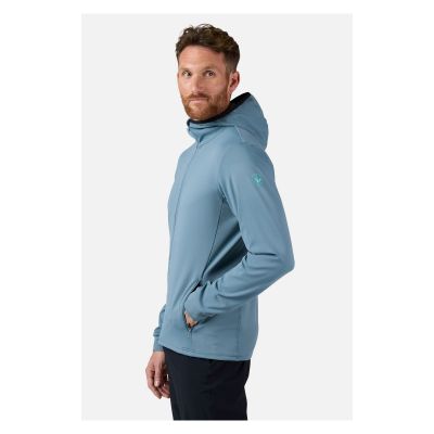 3. ROSSIGNOL Men's Mid Layer Thin Fz Sweatshirt Blue