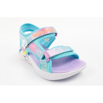 2. Skechers Unicorn Dreams children's shoes sandals for girls led