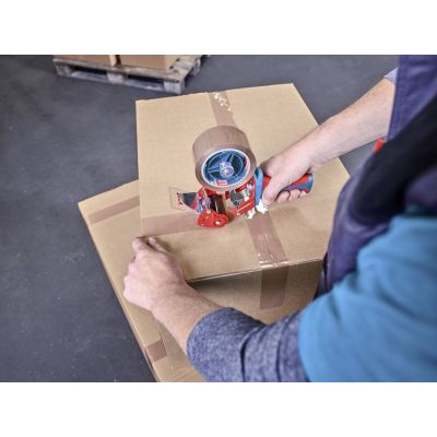 4. TESA 06400-00001 Tape Dispenser Red