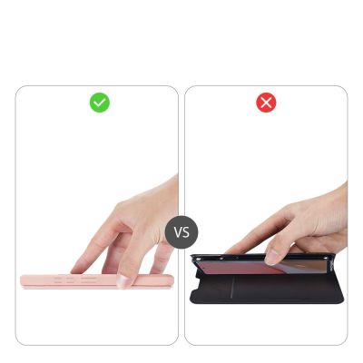 10. DUX DUCIS Skin X Bookcase type case for Samsung Galaxy A72 4G pink