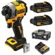 7. DeWalt DCF850D2T 18V 2x 2.0Ah 3-speed impact driver 205Nm