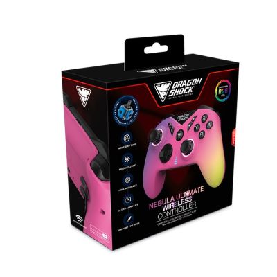 8. Dragonshock Nebula Ultimate Multicolored Bluetooth Gamepad Nintendo Switch