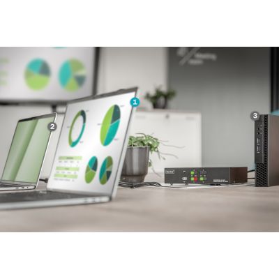 10. KVM Switch, 4-Port, Single Display, 4K, HDMI