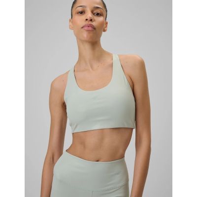 4. Women's low-support yoga bra 4F 4FRSS26USBAF264-47S