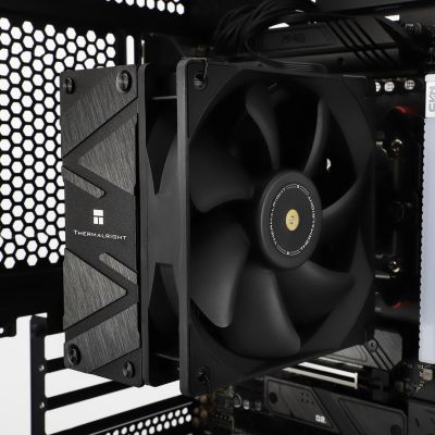 9. Thermalright Assassin Spirit 120 Evo Dark CPTR-117 CPU Cooler - 120mm