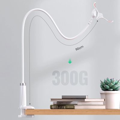 12. Ugreen universal holder stand phone holder tablet (up to 12cm wide) tripod lazy holder with flexible arm white (30488 LP113)