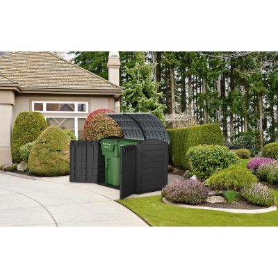 6. KETER Store-It-Out Ultra CRV230436 Brown/Beige Garden Storage