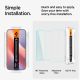 13. Spigen Glas.tR EZ Fit Tempered Glass for iPhone 15 / 16
