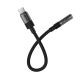 3. Acefast J12 USB-C to 3.5mm mini jack adapter - black