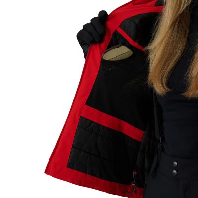 6. Women’s 4F F1221 Ski Jacket, Red 4FWAW26TTJAF1221 62S