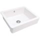 Single-bowl ceramic farmhouse sink