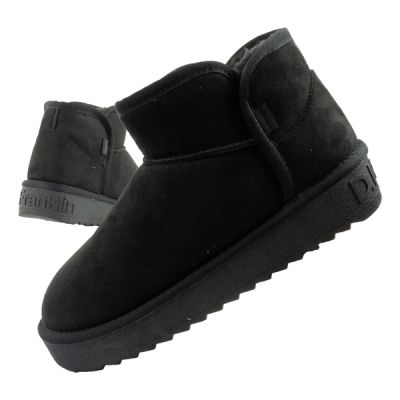 D.Franklin women's winter snow boots, fashionable fur lined ankle boots