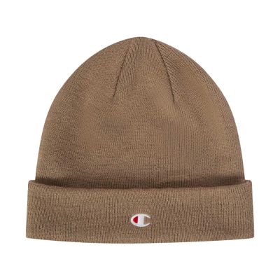 4. Champion Beanie Cap Beige 806065 MS100