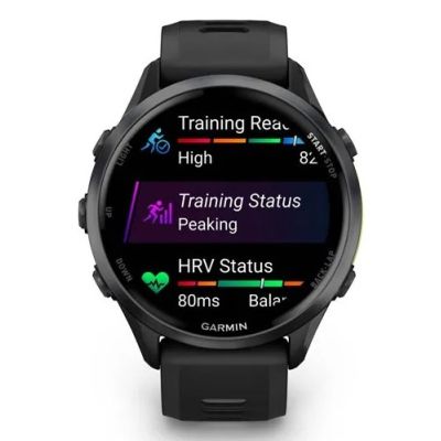 6. Garmin Forerunner 970 3.56 cm (1.4") AMOLED Digital 454 x 454 px Touchscreen Black, Yellow Wi-Fi GPS