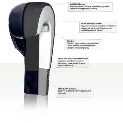 16. 14oz Boxing Gloves - Ninja - Legacy Series