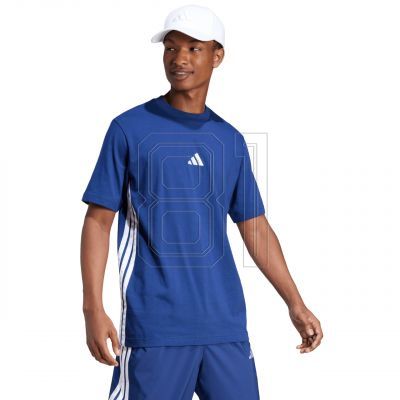 9. adidas Essentials 3-Stripes Single Jersey M JE6399