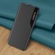 9. Eco Leather View Case elegant case with a flip cover and stand function for Samsung Galaxy S22 + (S22 Plus) blue