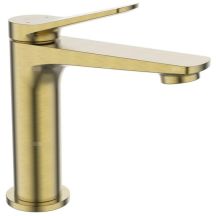 WASHBASIN MIXER NESTOS BRUSHED GOLD