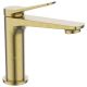 WASHBASIN MIXER NESTOS BRUSHED GOLD