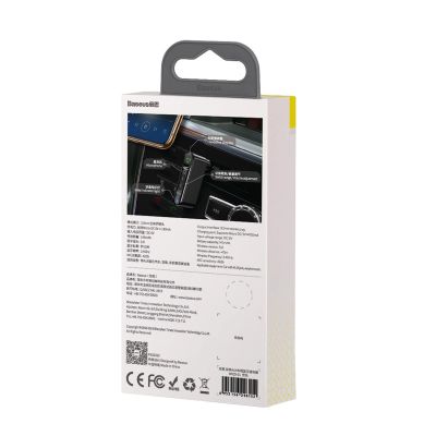 8. Baseus BSBA-02 (Overseas Edition) Bluetooth AUX transmitter - black