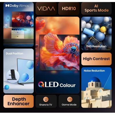 7. Hisense 32A5Q 81.3 cm (32") Full HD Smart TV Wi-Fi Black