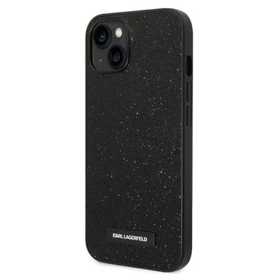 2. Karl Lagerfeld KLHCP14MG2ELK iPhone 14 Plus 6.7 "hardcase black / black Glitter Plaque Logo
