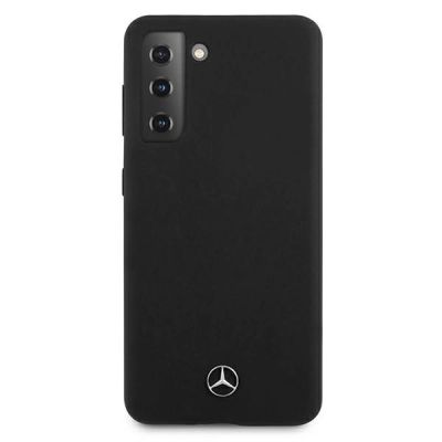 3. Mercedes Silicone Line Case for Samsung Galaxy S21+ - Black