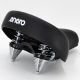 3. ENERO BLACK WIDE CITY BICYCLE SADDLE