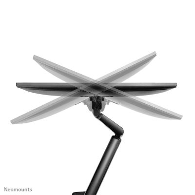 9. Neomounts DS70-810BL2 Monitor Holder/Stand 81.3 cm (32") Desk Black