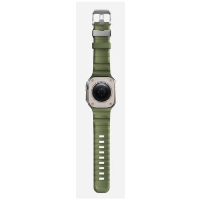 7. Nomad Rocky Point Band Natural Leather, Titanium