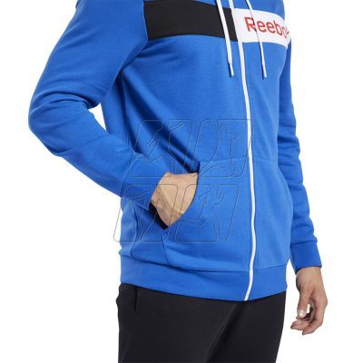 6. Reebok Logo FZ HM FK6117 sweatshirt