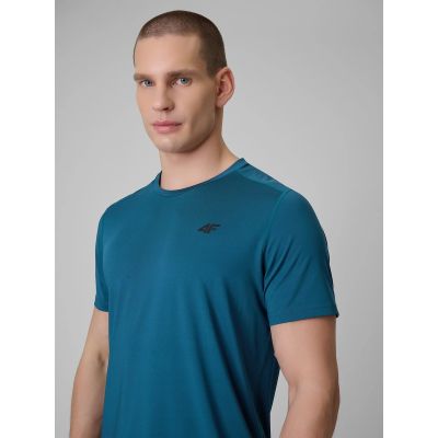 6. Men's quick-drying regular training T-shirt 4F 4FRSS26TFTSM2344-30S
