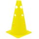 10. 23 CM CONE WITH HOLES YELLOW