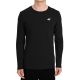 Men's 4F Longsleeve T-shirt M611 deep black 4FWMM00TLONM611 20S