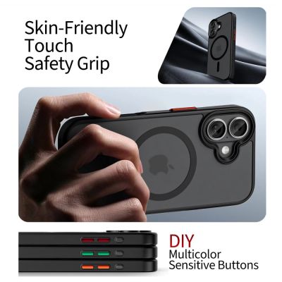 4. Tech-Protect MagMat XT 4-set MagSafe case for iPhone 17 - matte black