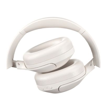 4. QCY H3 Lite Over-Ear Headphones with ANC and Bluetooth 5.3 - White