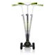 10. Globber Master Prime 3-Wheel Scooter / Black - Lime Green 664-106