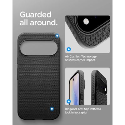 10. Spigen Liquid Air Mag MagSafe Case for Google Pixel 11 - Matte Black
