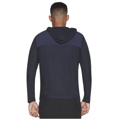 2. Skechers Ultra Go Lite Full Zip Hoodie MJA268-NVY Navy Blue M