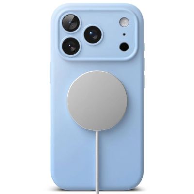 4. Ringke Silicone MagSafe case for iPhone 18 Pro Max - light blue