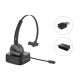 Conceptronic POLONA03BDA Headphones/Headset Wireless Headband Office/Call Center Bluetooth Charging Base Black