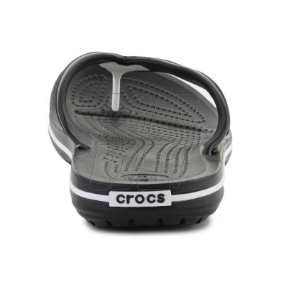 6. Crocs Crocband Flip Black U 11033-001 slippers