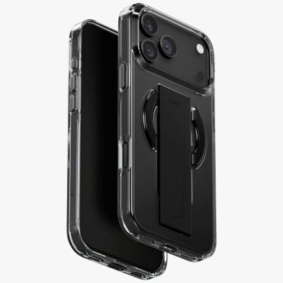 Uniq Heldro Air Case for iPhone 17 Pro Max Magclick Charging - Black