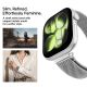 6. Spigen WBM4 Strap for Apple Watch (40 / 41 / 42 mm) - Silver